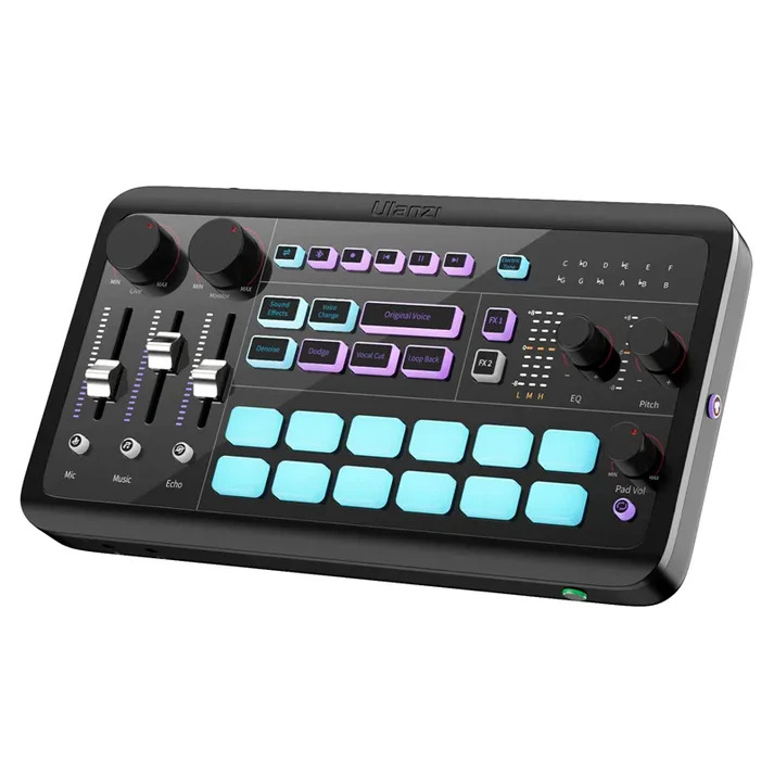 Ulanzi AX01 All-in-one Audio Mixer with Individual Control - Shop